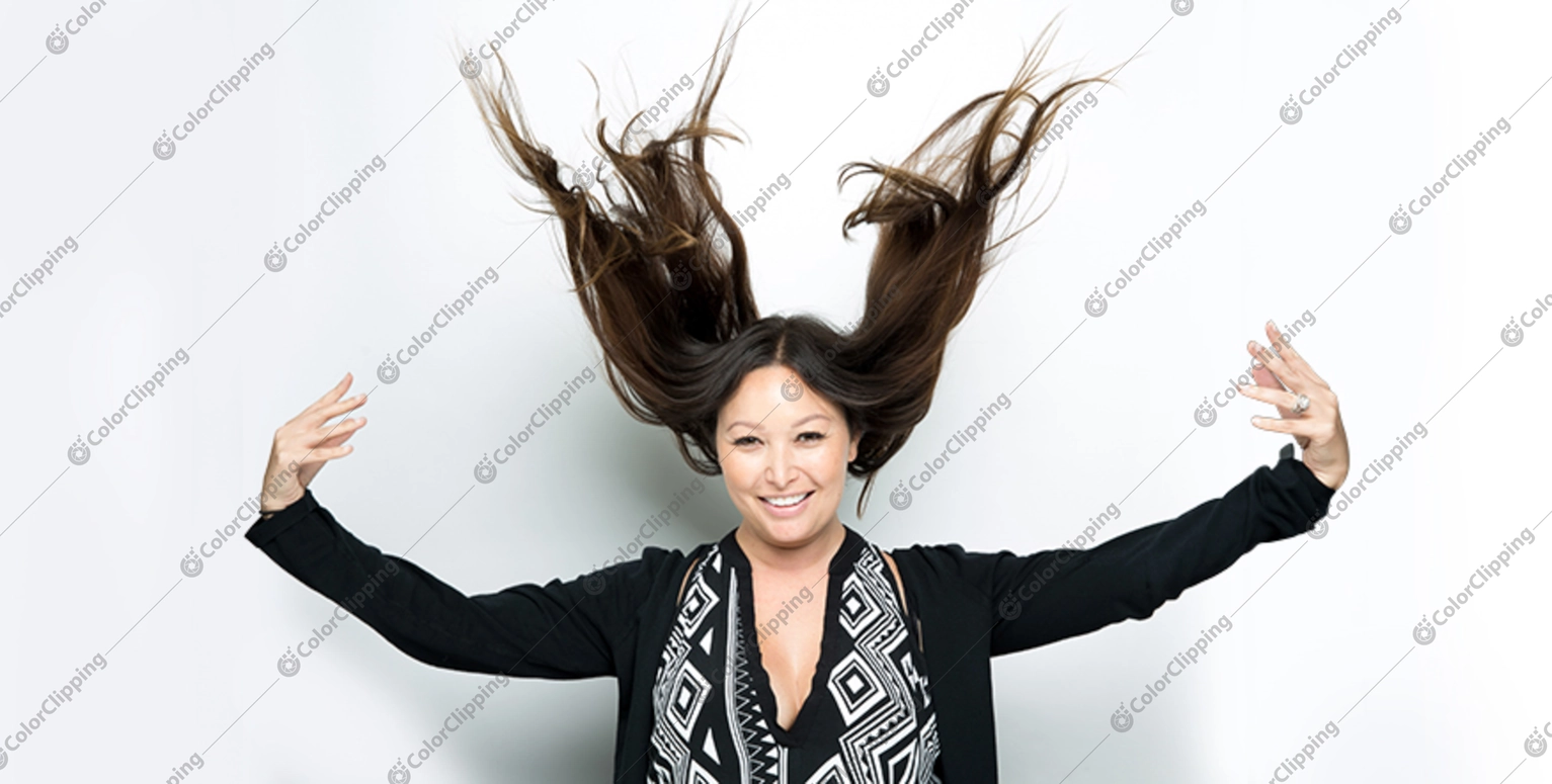 Woman Hair Masking Original Image