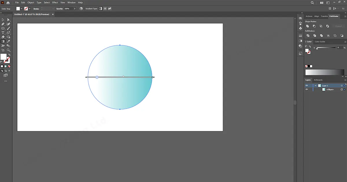 Opacity Masking in Adobe Illustrator